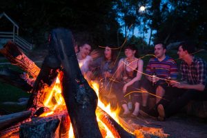 Freinds together at Kingdom