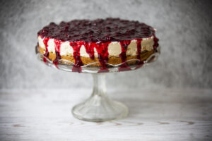 Blackcurrant Cheesecake