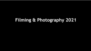 Filming & Photography during Lockdown