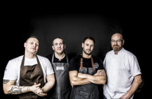 Santa Maria Chefs by Adrian Franklin