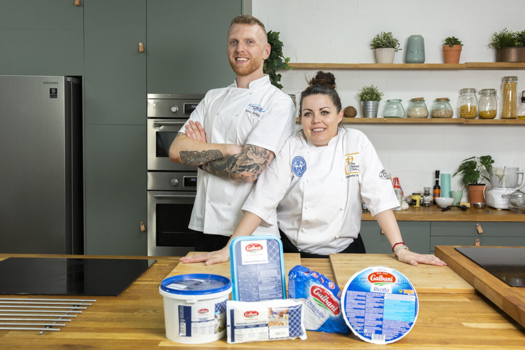 Charlotte Vincent and Rory Larkin