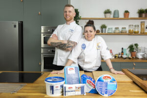 Charlotte Vincent and Rory Larkin