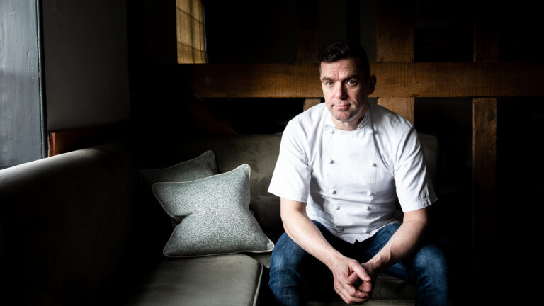 Photography portrait of chef steve drake